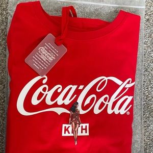 Kith x Coca-Cola Hula Tee Red